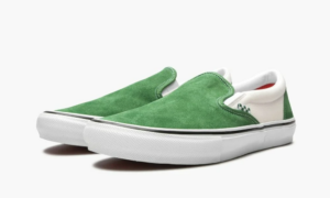 Giay Vans Classic Slip-On 'Green White' VN0A5FCA3JD