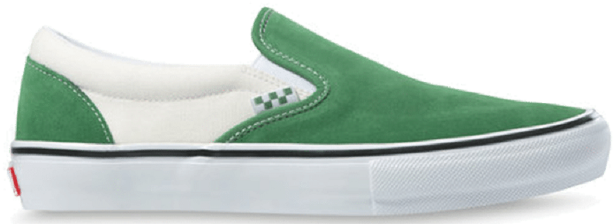 Giay Vans Classic Slip-On 'Green White' VN0A5FCA3JD