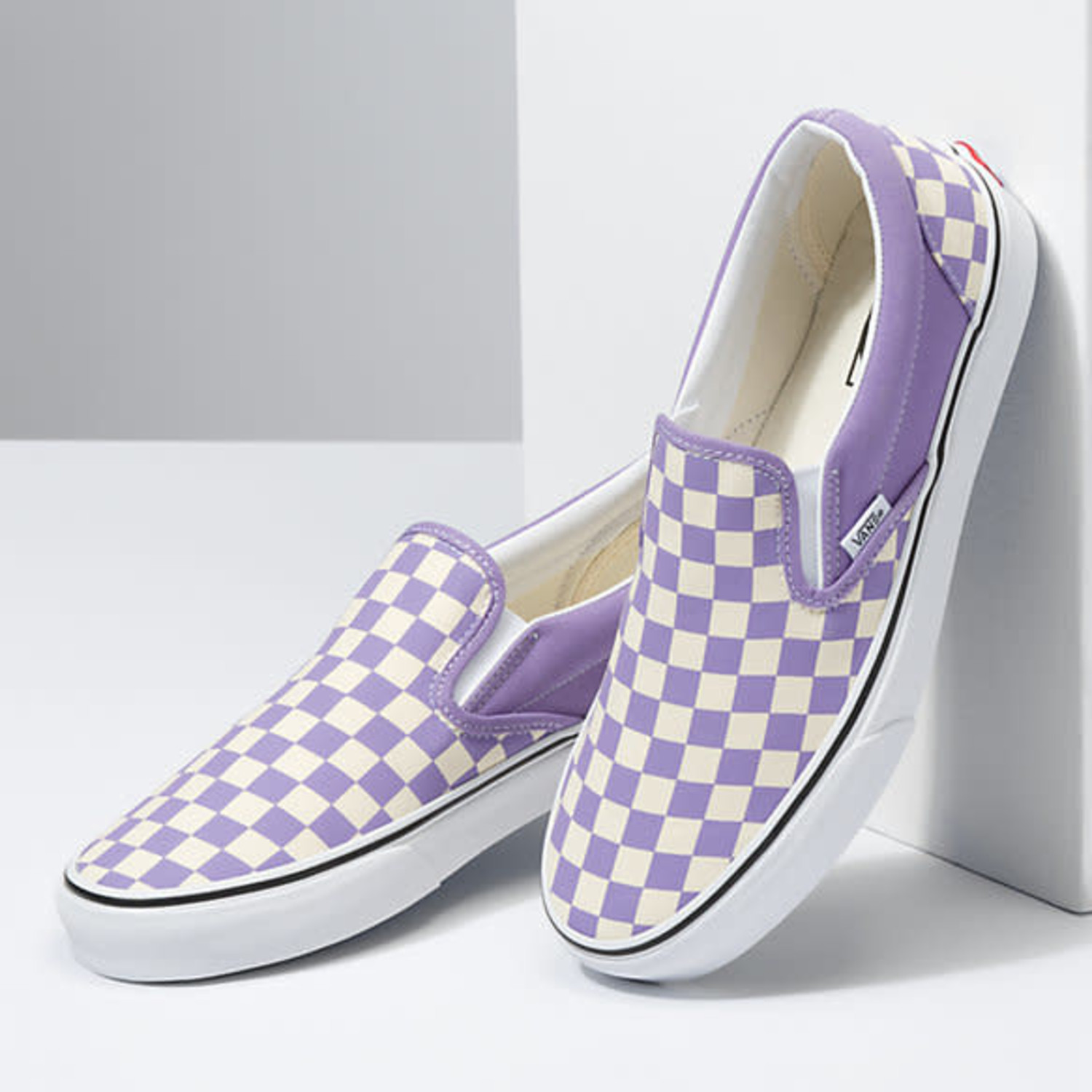 Giay Vans Classic Slip-On 'Checkerboard Chalk Violet' VN0A33TB9HM