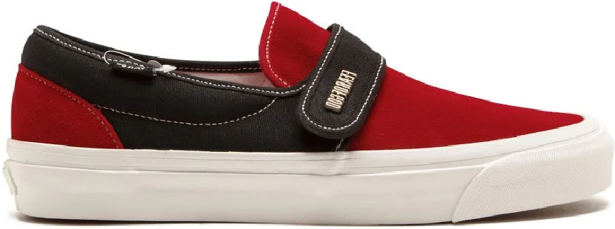 Giày Vans Slip-On 47 Fear of God 'Red Black' VN0A3J9FPQR