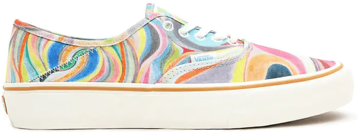 Giày Vans X Chris Johanson Authentic SF 'Swirl Antique White' VN0A3MU642D