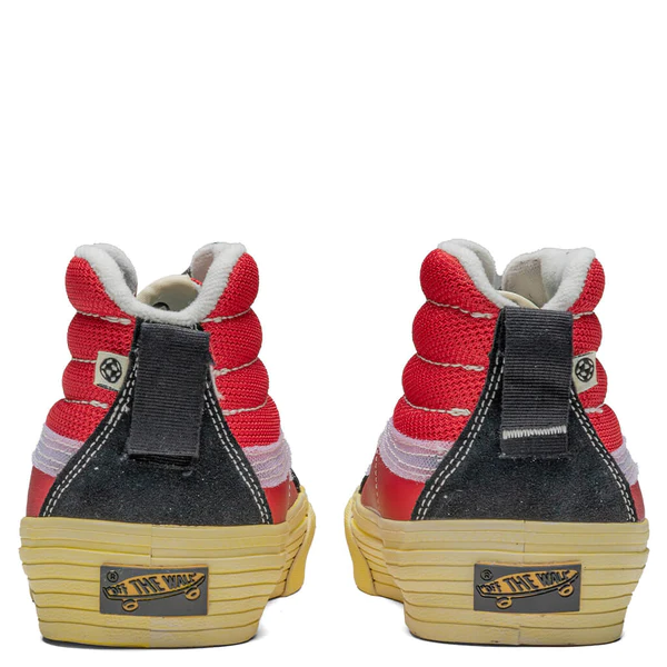 Giày Vans Sk8 Hi Notchback Split VR3 'Black Red' VN0A5FBH458 - Ảnh 4