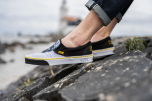 Giay Vans National Geographic x Classic Slip-On 'Then Now Glacier' VN0A4U38WT3