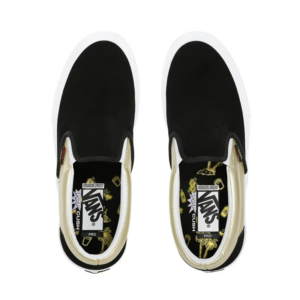 Giay Vans Shake Junt x Slip-On Pro 'Black Gold' VN0A347V13L
