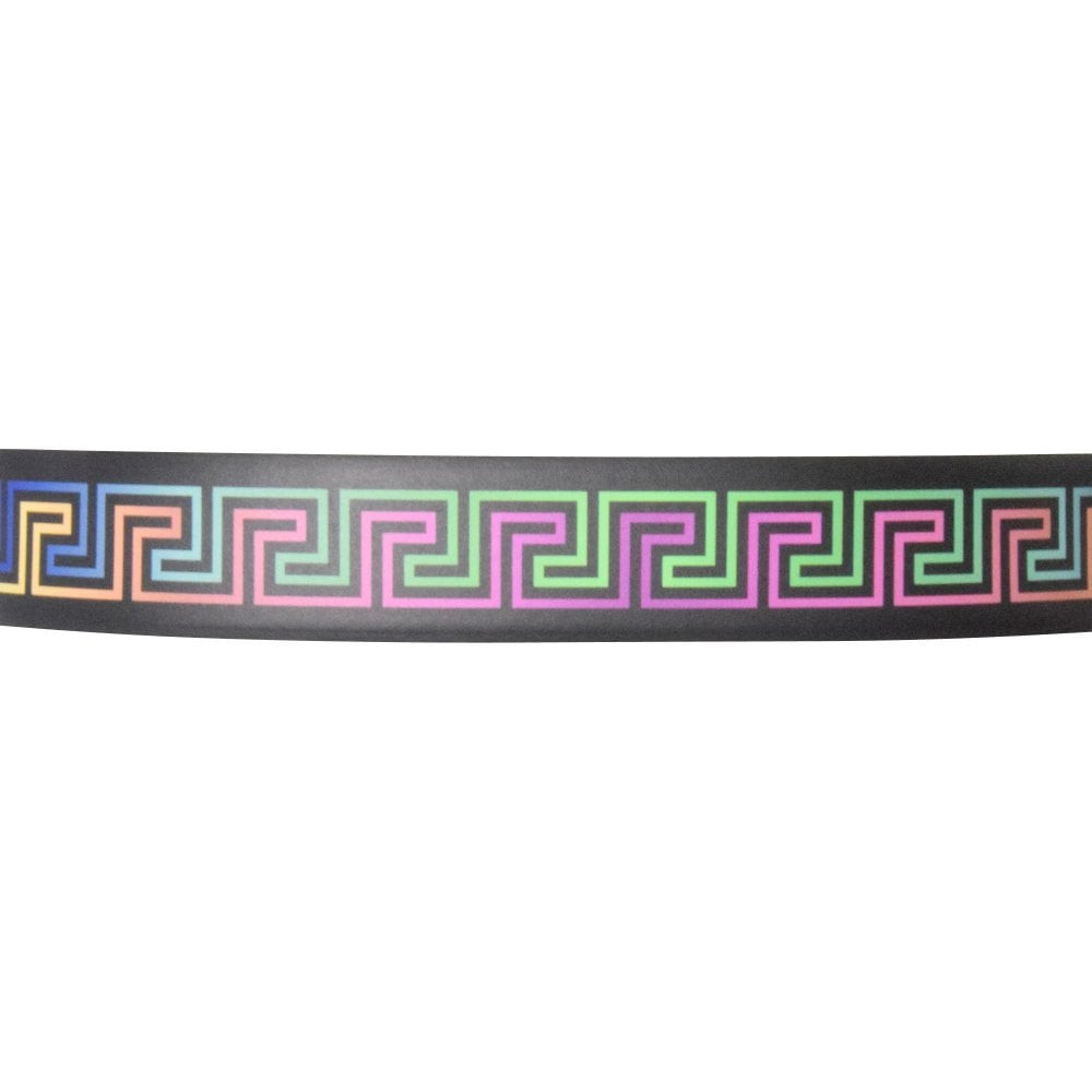 Thắt lưng Versace Men's Neon Fret Print Belt DCU6705-1A00872-5B02V - Ảnh 2