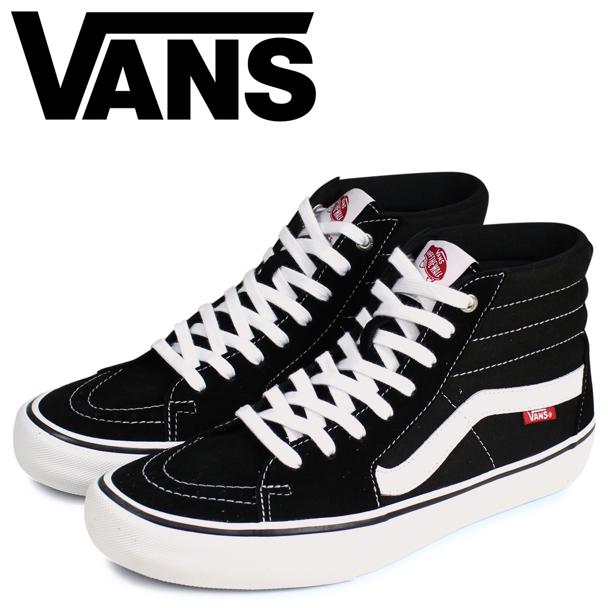 Giày Vans Sk8-Hi Pro 'Black' VN000VHGY28 - Ảnh 4