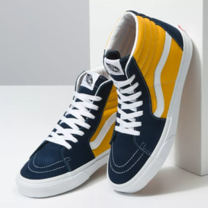 Giay Vans Sk8-Hi 'Navy Yellow' VN0A32QG4PL