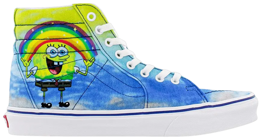 Giày Vans SpongeBob SquarePants x Sk8-Hi 38 DX 'Imaginaaation' VN0A32QGZAW