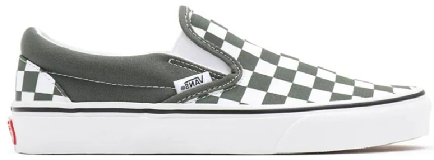 Giay Vans Classic Slip-On 'Green Caro' VN0A33TB9HO