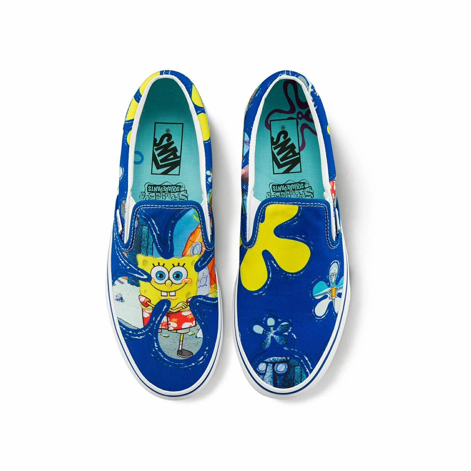 Giày Vans SpongeBob SquarePants x Classic Slip-On 'AlohaBob' VN0A33TBYZ1 - Ảnh 4