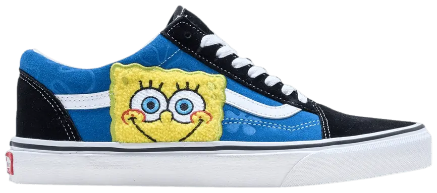Giày Vans SpongeBob SquarePants x Old Skool 'Smile Patch' VN0A38G19XD