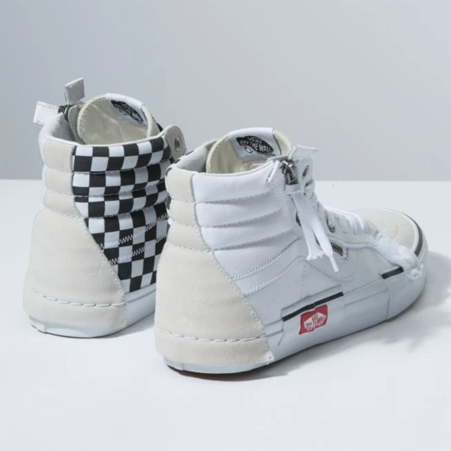 Giày Vans SK8-Hi CAP LX Reissue 'White Checkerboard' VN0A3WM127I - Ảnh 4