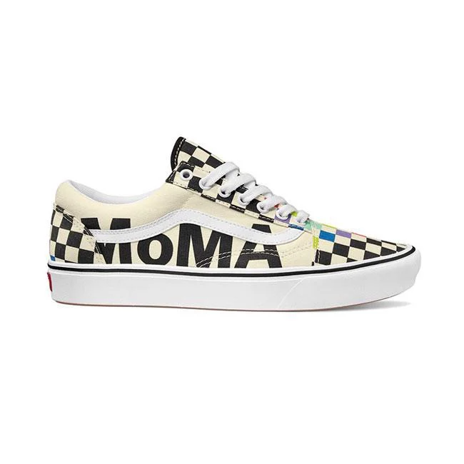 Giày Vans MoMA x ComfyCush Old Skool 'Colorful Checkerboard' VN0A3WMA1PJ - Ảnh 2