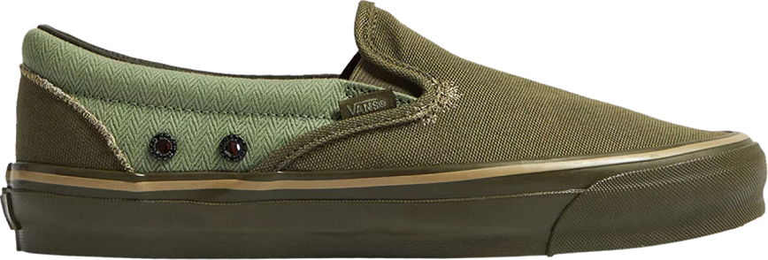 Giay Vans Nigel Cabourn x OG Classic Slip-On LX 'USMC Army Mix' VN0A45JK9TA