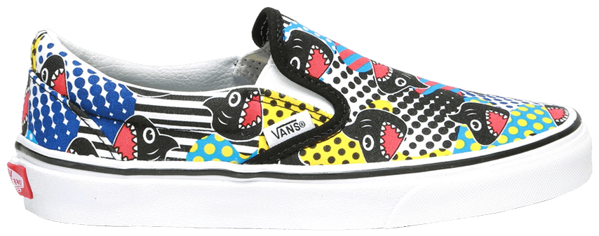Giay Vans Classic Slip-On 'Shark Week' VN0A4BV3V9D