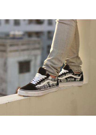 Giày Vans Old Skool 'Forgotten Bones' VN0A4BV5V8V - Ảnh 2