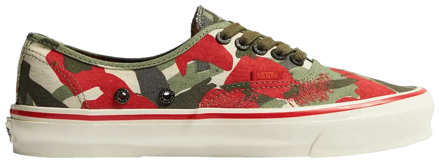 Giày Vans Nigel Cabourn x OG Authentic LX 'Army Green Camo' VN0A4BV99RB