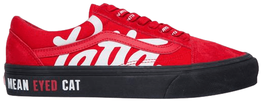 Giày Vans Patta x Old Skool VLT LX 'Mean Eyed Cat Red' VN0A4BVF5X8
