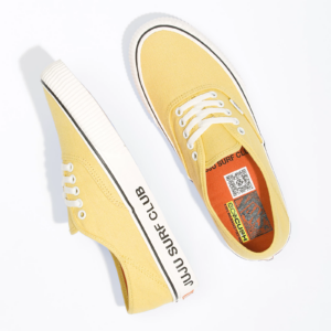 Giay Vans X Juju Surf Club Authentic Vr3 Sf 'Yellow' VN0A4BX550X