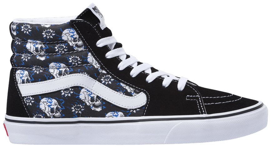 Giày Vans Sk8-Hi 'Flash Skulls' VN0A4U3C1HJ