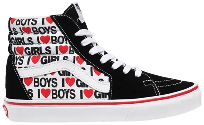 Giày Vans Wmns Sk8-Hi 'I Heart' VN0A4U3CWKU