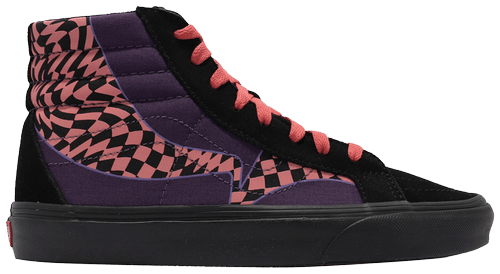 Giay Vans Sk8-Hi Reissue 'Warp Black Paprika' VN0A4U3D23Z
