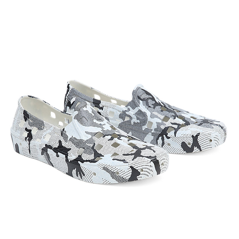 Giay Vans Slip On Trk 'Grey White' VN0A5HF81KP