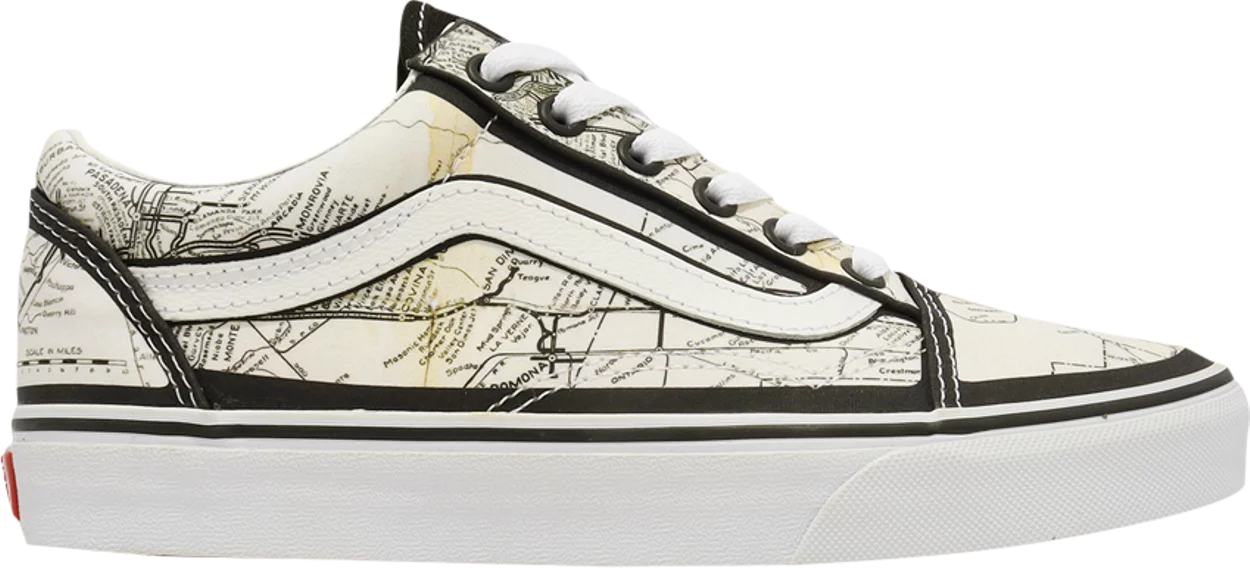Giay Vans Old Skool x MOCA 'Frances Stark Maps' VN0A5KRF94H