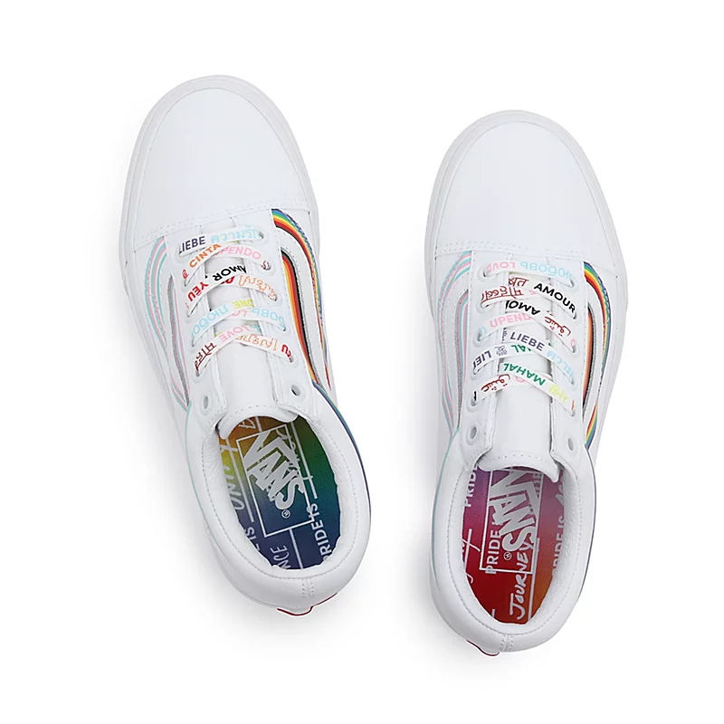 Giày Vans Pride Old Skool 'White' VN0A5KRFB5U - Ảnh 4