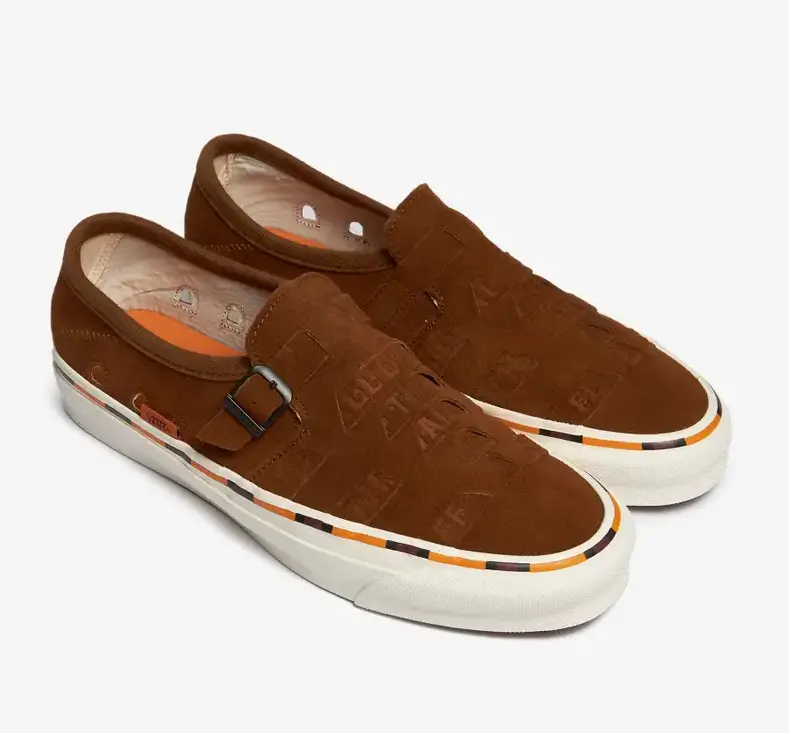 Alternative view of Giày Vans Taka Hayashi x Vault OG TH Style 47 Huarache LX 'Brown' VN0A5KXN5O4