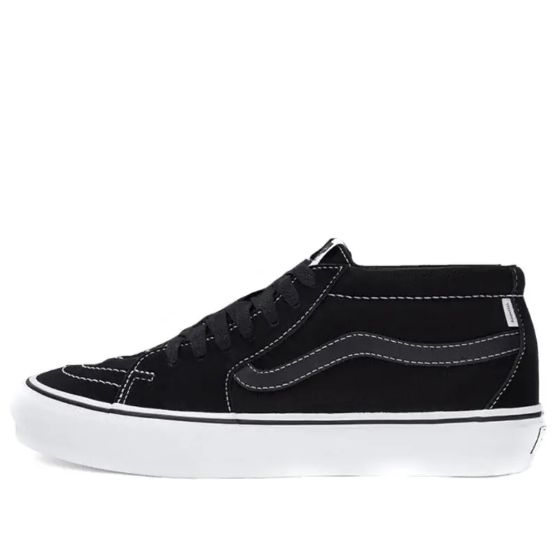 Alternative view of Giày Vans JJJJound x Sk8-Mid Vault LX 'Black' VN0A7TNH2D9