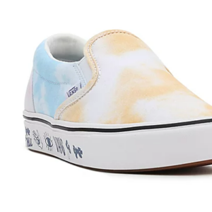 Giay Vans Pastel Tie Dye Comfycush Slip-On 'Yellow White' VN0A7TNMB1Y