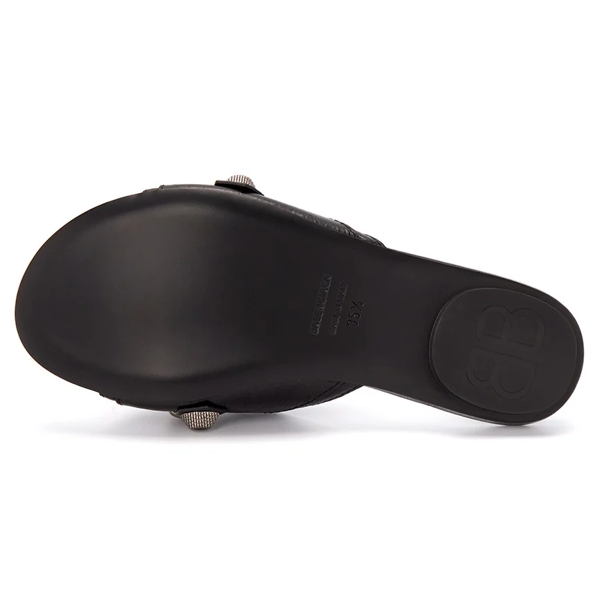 Dep Balenciaga Cagol Slippers 'Black' 694342-WAD4E-1081