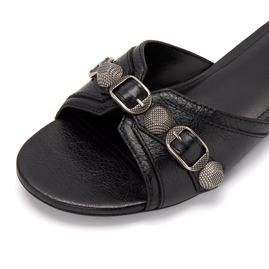 Dep Balenciaga Cagol Slippers 'Black' 694342-WAD4E-1081