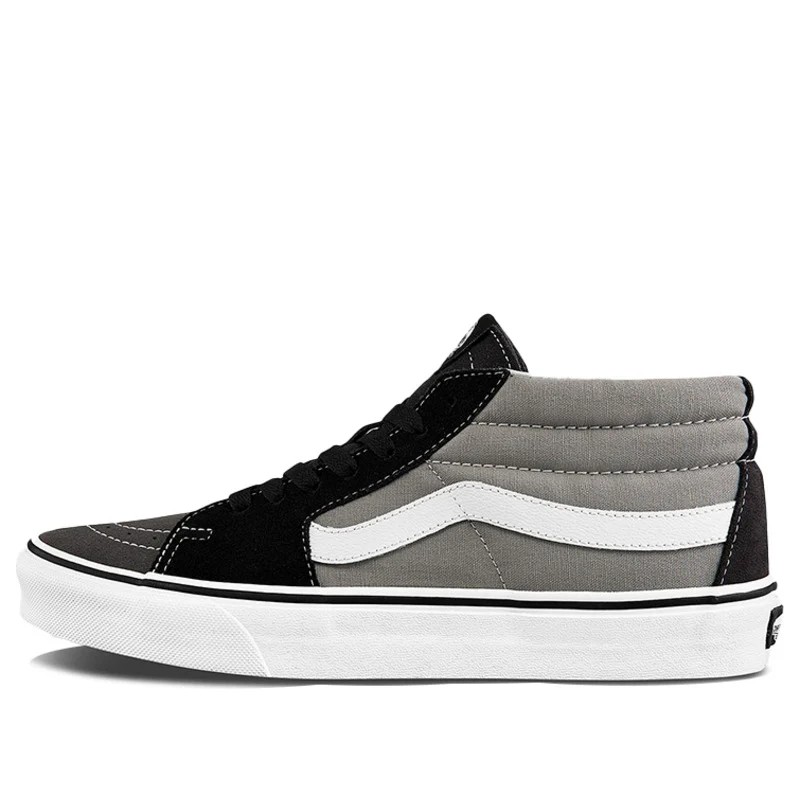Giày Vans SK8 Mid 'Black White Grey' VNOA3WM32PD - Ảnh 2