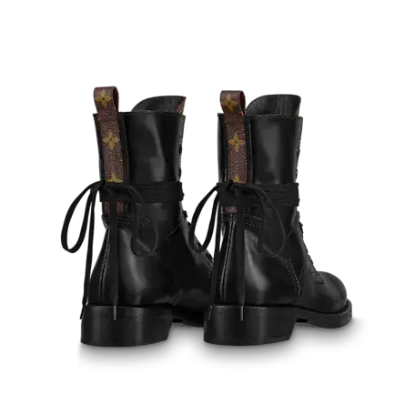 Alternative view of Giày Louis Vuitton Metropolis Flat Rangers Black 1A7WHY