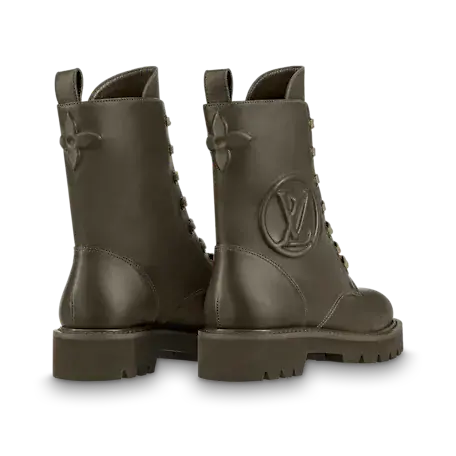 Alternative view of Giày Louis Vuitton Territory Flat Rangers Kaki 1A94RE