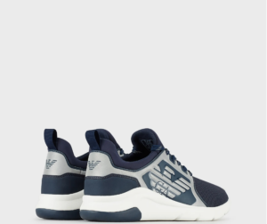 Alternative view of Giày Armani A-Racer Reflex Sneakers 'Navy Grey' X8X057XCC551M506