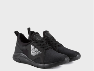 Alternative view of Giày Armani A-Racer Sneakers 'Black' X8X056XCC561M619