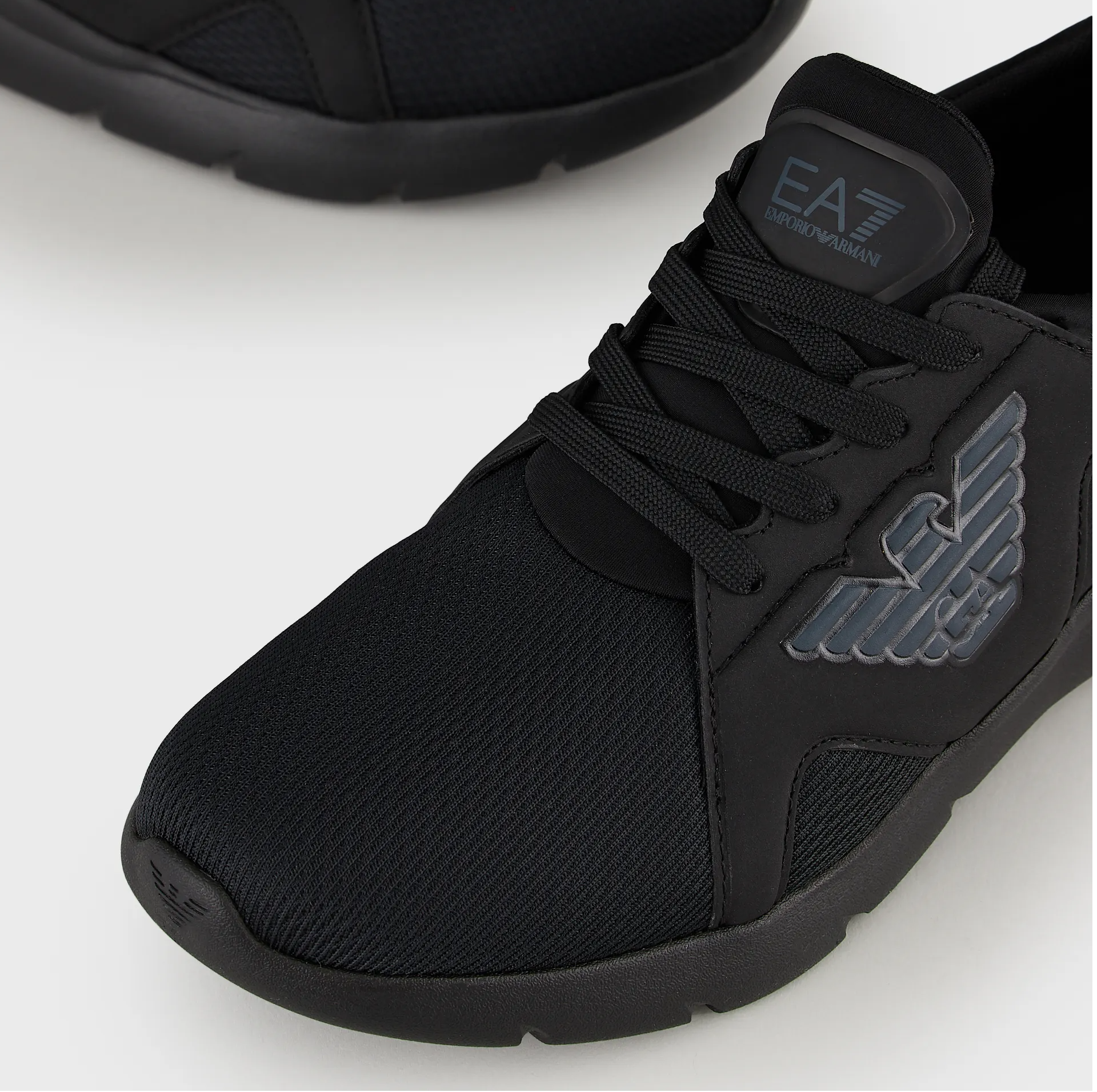 Giày Armani A-Racer Sneakers 'Black' X8X056XCC561M619 - Ảnh 4