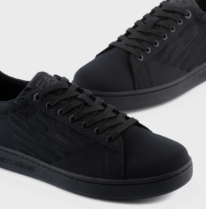 Alternative view of Giày Armani Classic Sneakers 'Black'