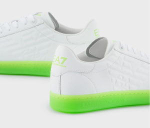 Alternative view of Giày Armani Classic Sneaker 'Neon White' X8X001XK2541Q674