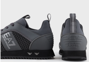 Alternative view of Giày Armani Mesh Sneakers 'Dark Grey' X8X027XK0501Q746