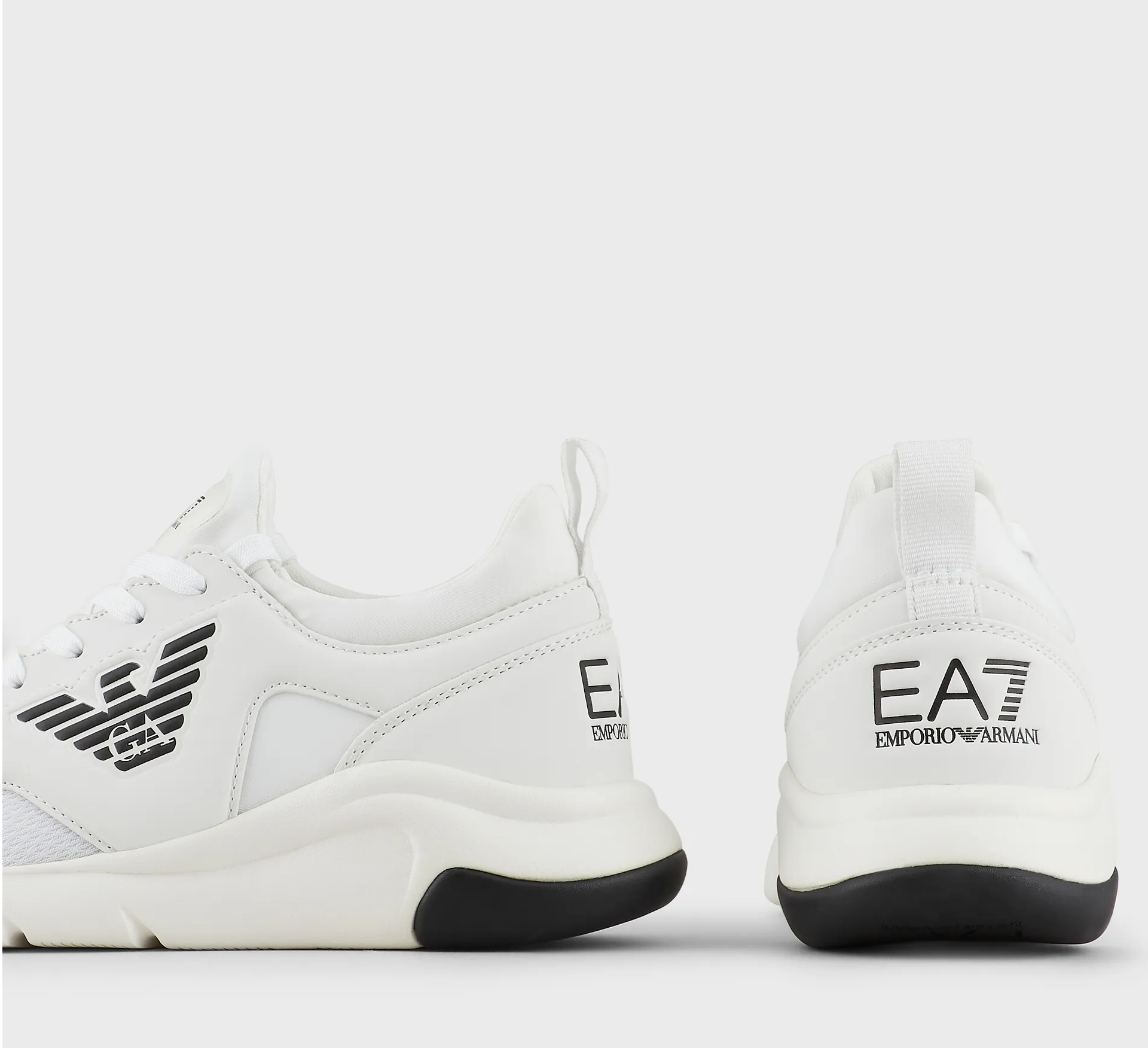 Giày Armani A-Racer Sneakers 'White' X8X056XCC56100001 - Ảnh 2