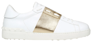 Giày Valentino Open White Calfskin Sneaker UY2S0830-FLR-L71