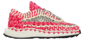Giày Valentino Garavani Crochet Sneaker In Fabric WW2S0BU6IHEID0