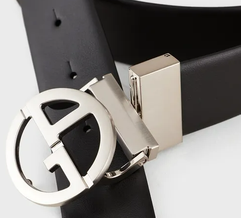 Thắt Lưng Armani Reversable Belt 'Dark brown' - Ảnh 3