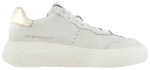 Giày Armani Chunky Leather With Gold Back 'Pattern'