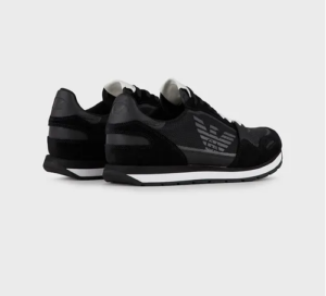 Alternative view of Giày Armani Suede With Contrasting Inserts 'Pattern' X4X537XM6781N639