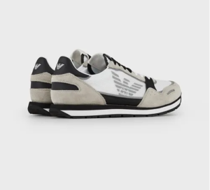 Alternative view of Giày Armani Suede With Contrasting Inserts 'Beige' X4X537XM6781N638